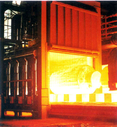 中型燃气式台车炉